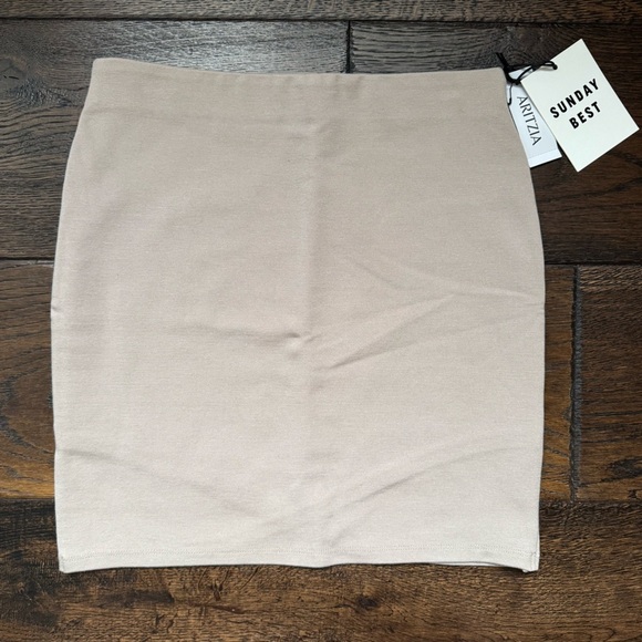 Sunday Best Tan Skirt - Picture 2 of 3